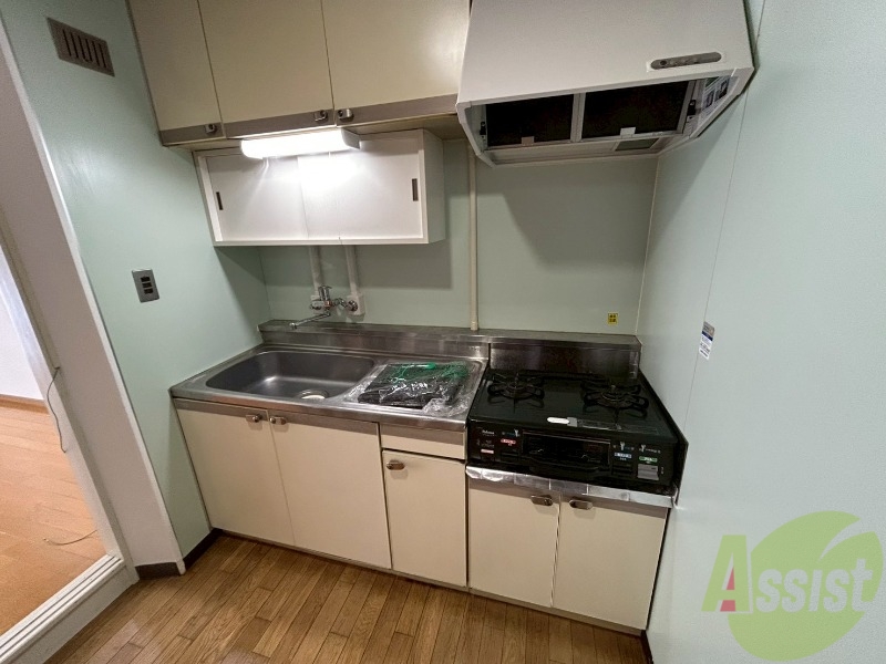 キッチン　キッチンはスペースも広々していて使いやすそうですよ！