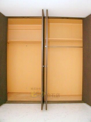 収納　クローゼット付きです♪