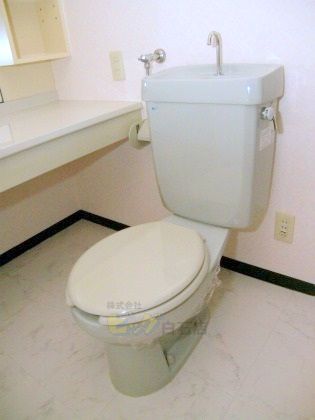 トイレ　綺麗に清掃済みです♪