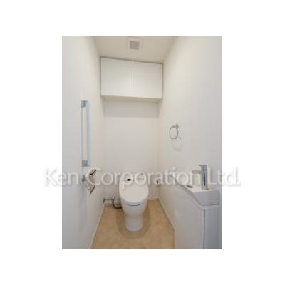 トイレ　同タイプ25階のお部屋を撮影。仕様が異なることがあります。