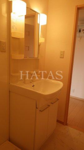 洗面設備　同物件別部屋です。