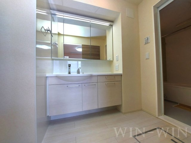 洗面設備　イメージ（同建物内別部屋の写真です）