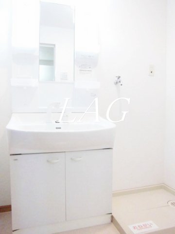 洗面設備　洗面台です。