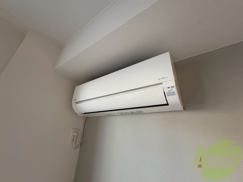 その他設備　エアコンも設置されております。毎日快適に過ごせそうですね。