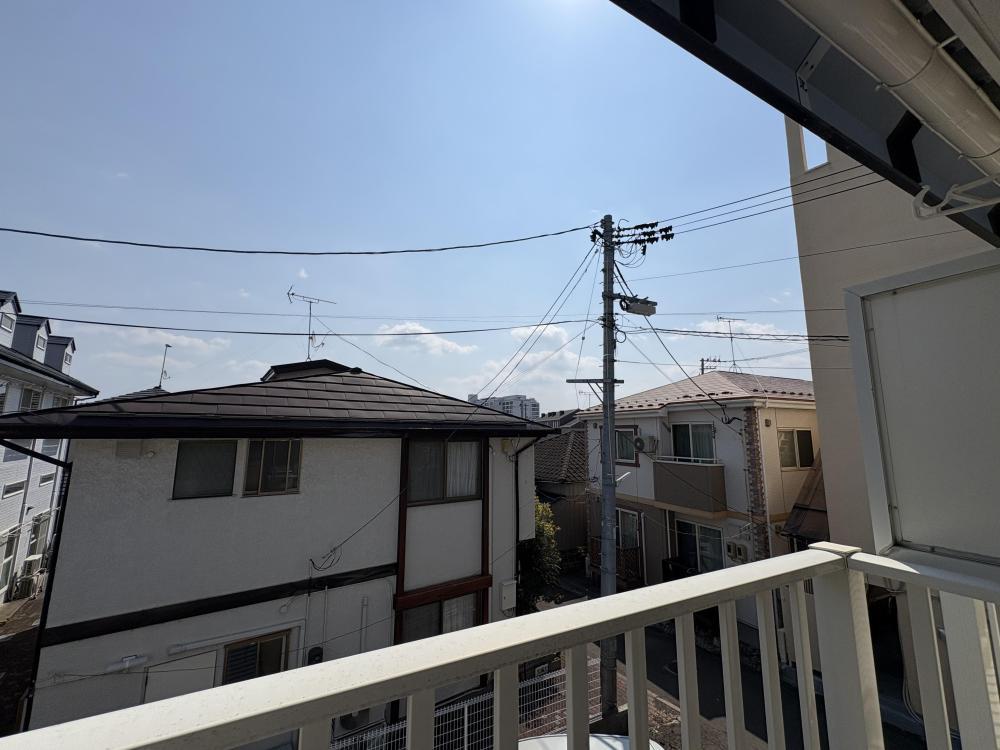 眺望　写真は２０２号室。