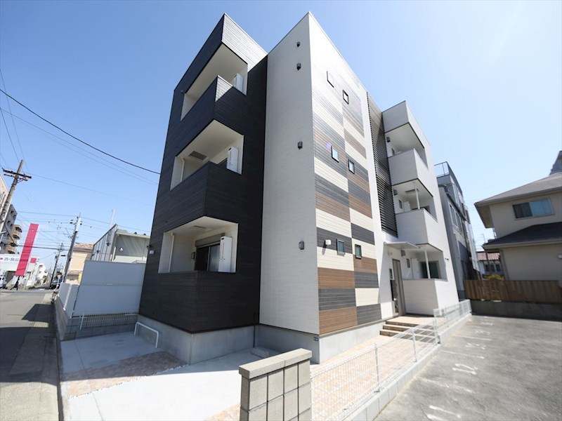 建物外観　外観　オートロック　家具家電ご用意できます