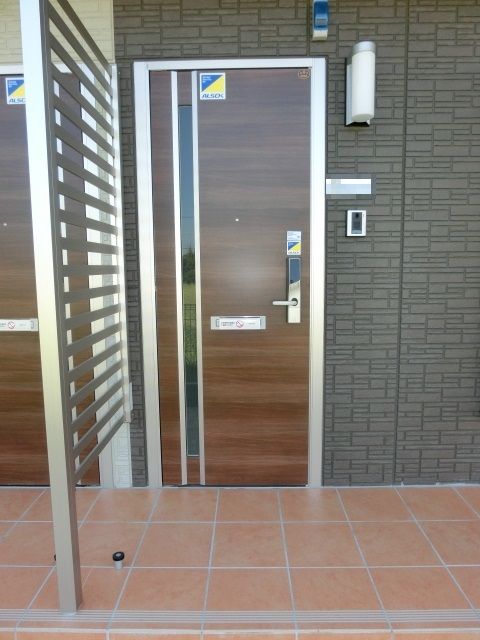 セキュリティ　来訪者が分かるので安心です。