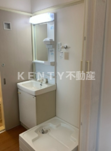 洗面設備　洗面所です