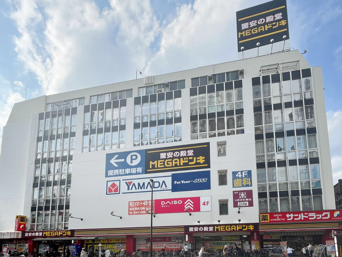 ショッピングセンター　ハニーズSOCOLA武蔵小金井店（ショッピングセンター）まで604m