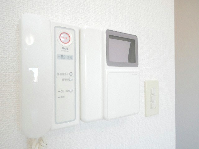 セキュリティ　モニター付きインターホンです♪