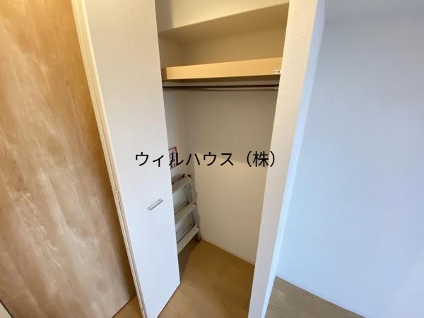 収納　クローゼット！