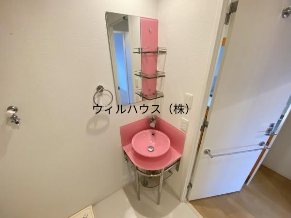 洗面設備　独立洗面台！