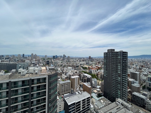眺望　メトライズタワー大阪上本町　　眺望