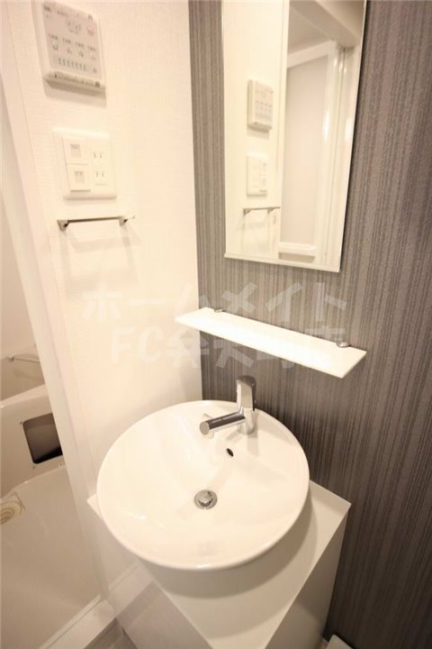 洗面設備　洗面所です