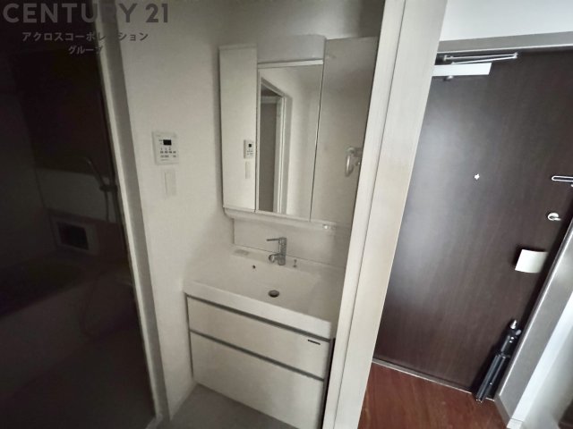 洗面設備　洗髪洗面化粧台付き♪
