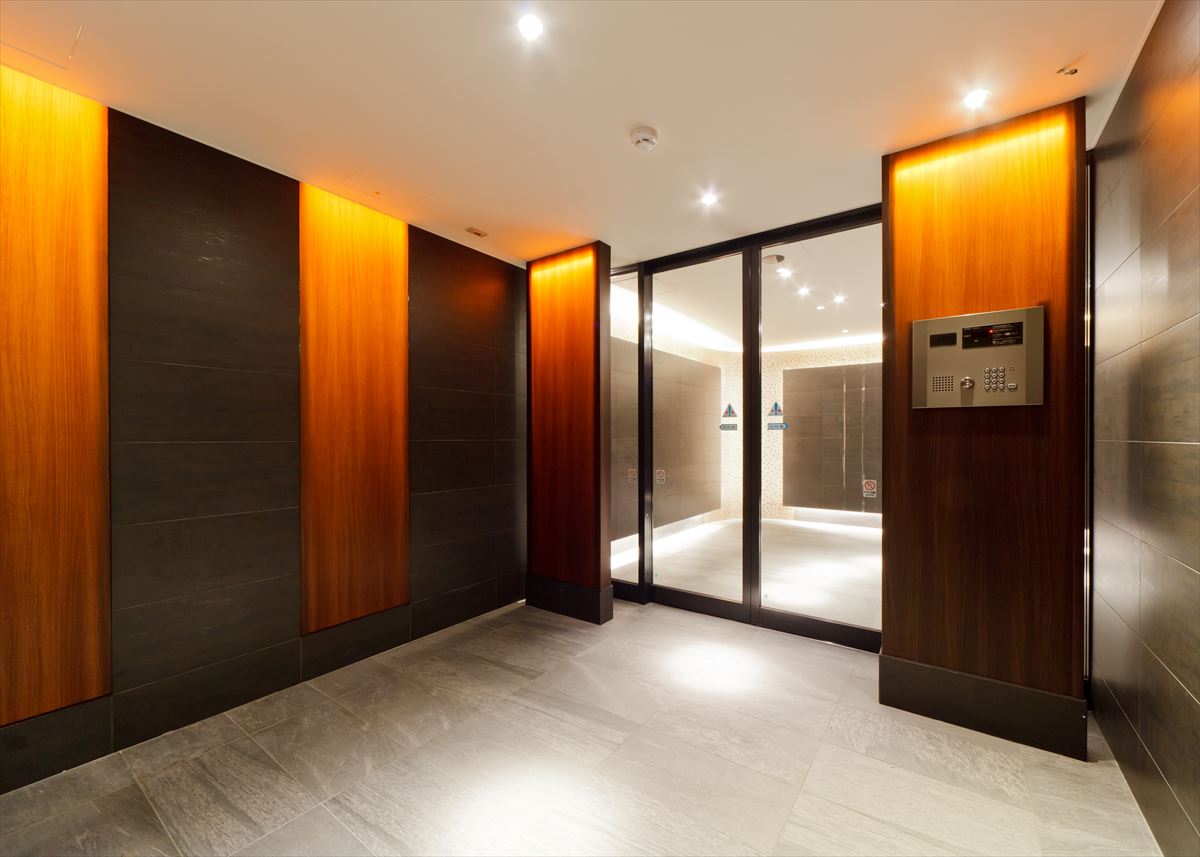 エントランス　毎日通るエントランスはこのようになっています