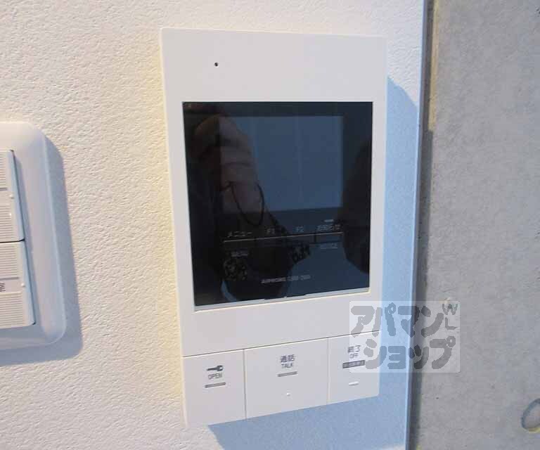 セキュリティ　モニター付きで安心です！