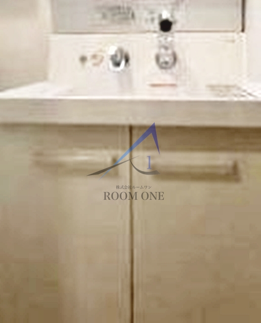 洗面設備　独立洗面台です。