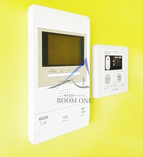 セキュリティ　モニター付インターホンです。