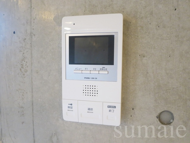 セキュリティ　安心のモニタ付インターホン☆