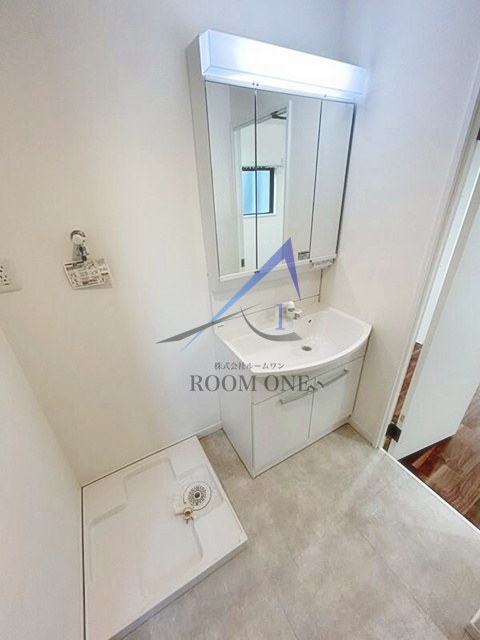 洗面設備　洗面台です。