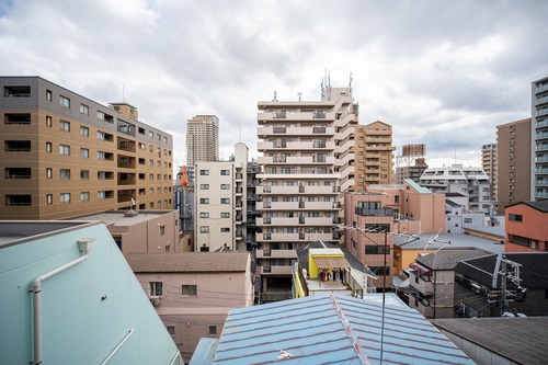 眺望　バルコニーからの眺望　※家具家電等は付帯しません。