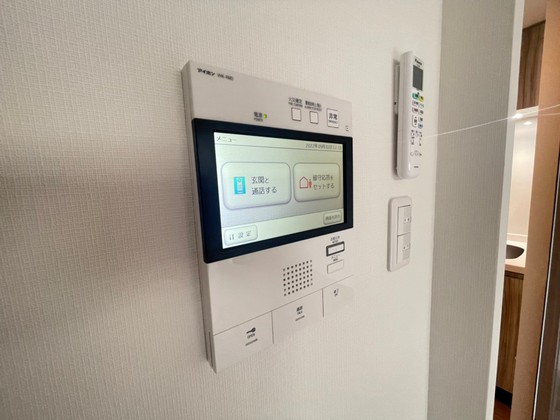 セキュリティ　※別部屋の写真です