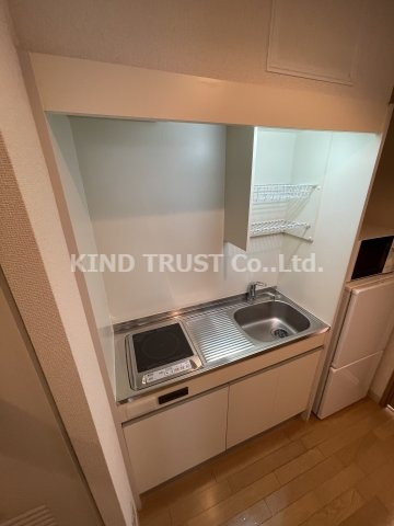 キッチン　ゆったり過ごせる居間です