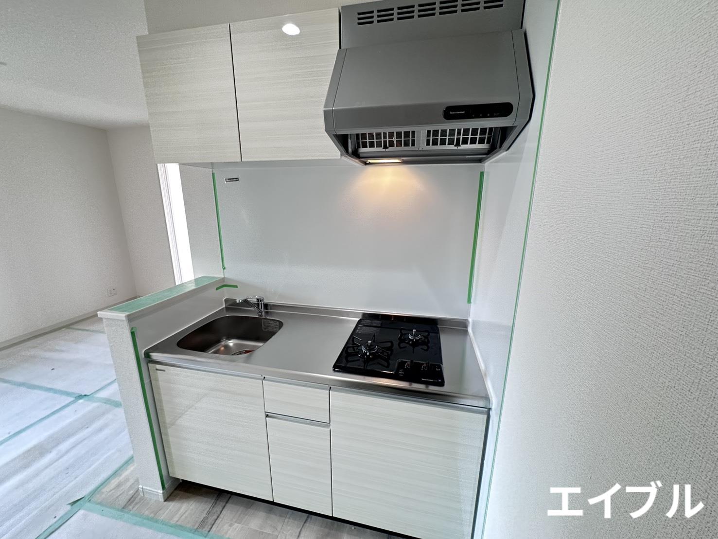 キッチン　建設中