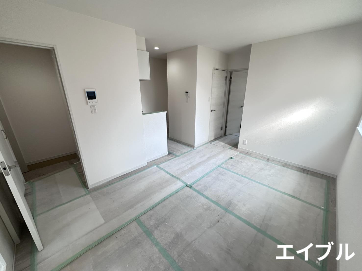 居室・リビング　建設中