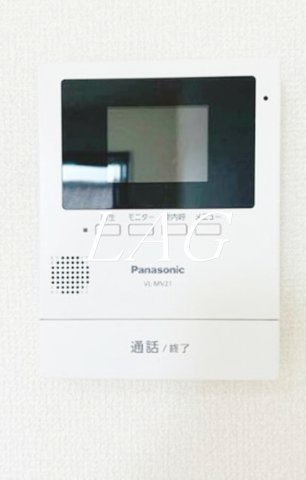 セキュリティ　モニター付きインターフォンです。