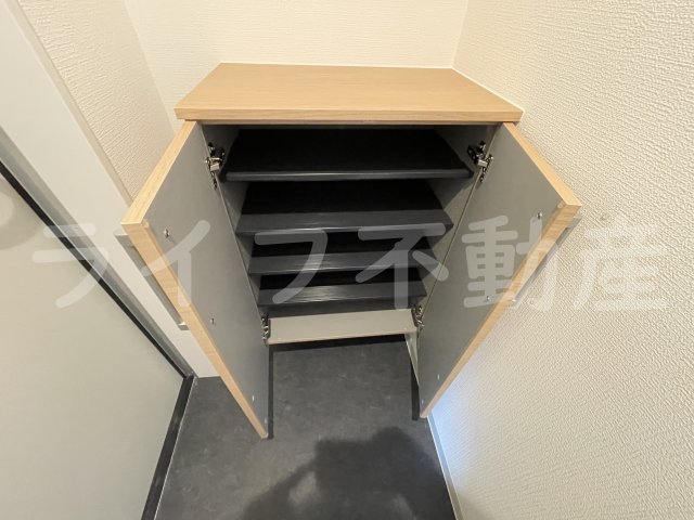 収納　ちょっとした収納スペースも充実しています