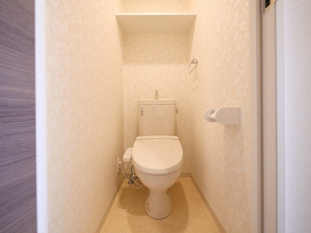 トイレ　ゆったりとした空間のトイレです