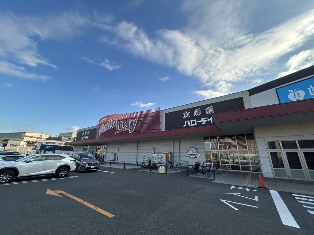 スーパー　ハローデイ井堀店（スーパー）まで740m