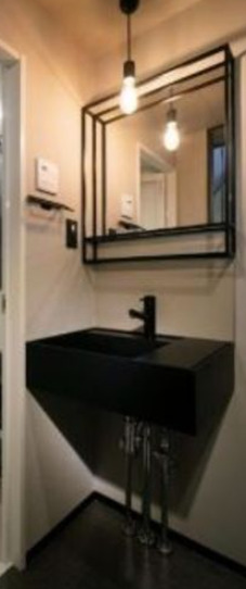 洗面設備　※別部屋の参考写真です。