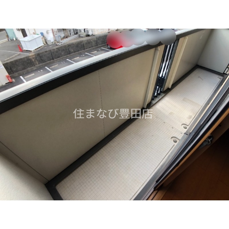 バルコニー　同型別部屋写真