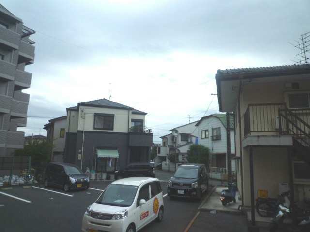 眺望　1階ですが、少し上がっております！