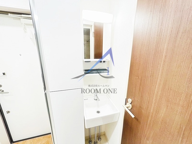 洗面設備　洗面台です。