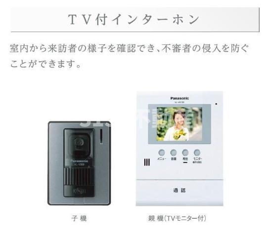 セキュリティ　カメラ付インターホン（イメージ）
