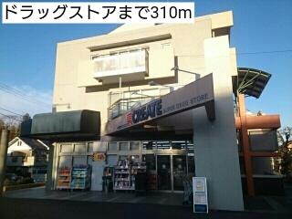 ドラックストア　ドラッグストア（ドラッグストア）まで310m