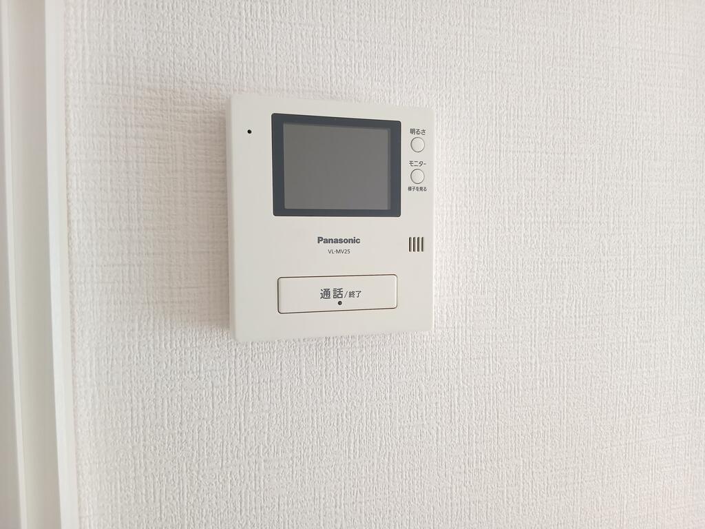 セキュリティ　モニターホンで安心♪