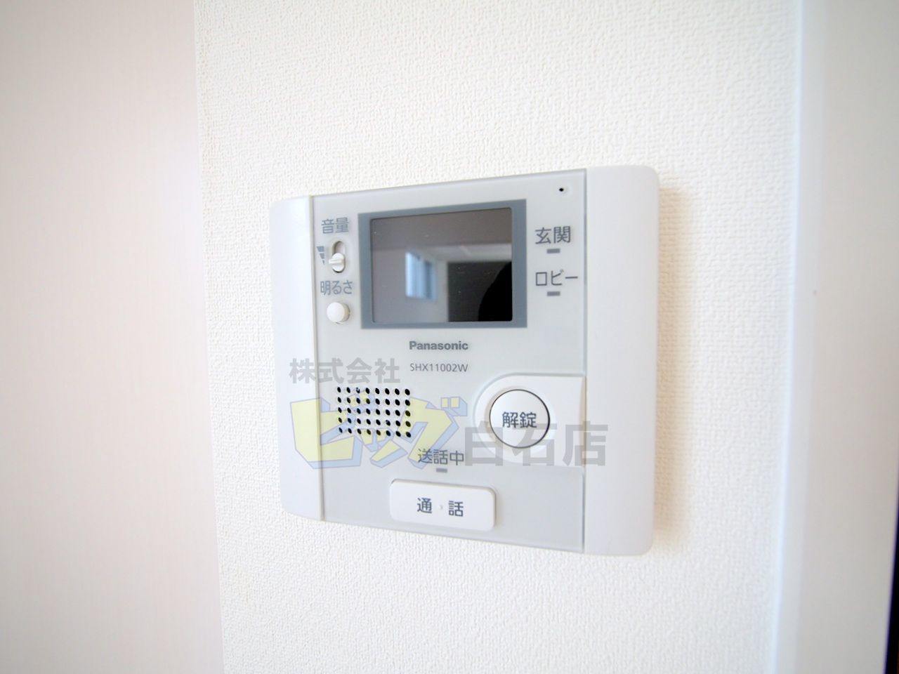 セキュリティ　防犯面で安心のＴＶモニターホン設備が付いています♪