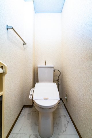 トイレ　トイレ　ウォシュレット付 写真は同じ建物内の別のお部屋の物で