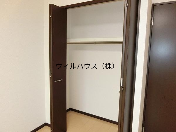 収納　クローゼット！