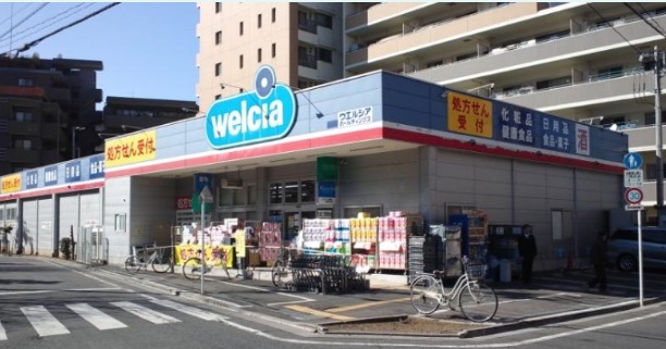 ドラックストア　ウエルシア板橋志村店（ドラッグストア）まで655m