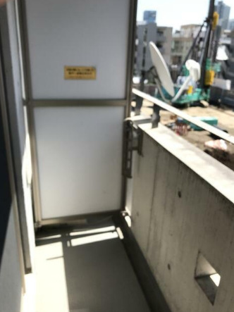 バルコニー　左右反転別部屋参考写真