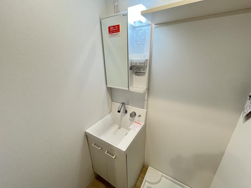 洗面設備　※建築中