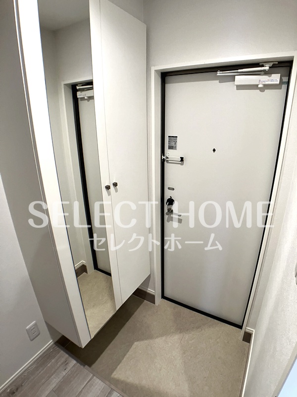 玄関　明るい玄関です