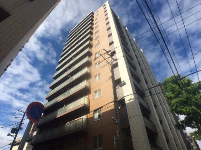 建物外観　札幌市中央区北２条東「レジディア北２条イースト」