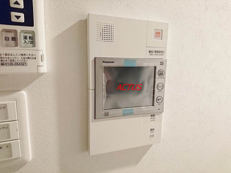 セキュリティ　留守中も安心の録画機能付きＴＶモニターホーンです。